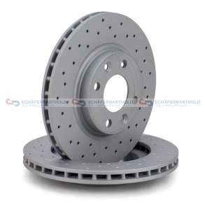 BremseskiveSport foraksel|Ø-258mm ZIMMERMANN