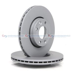 Bremseskive foraksel|Ø-258mm ZIMMERMANN