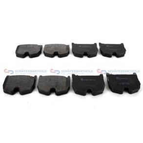 Bremseklodser 17mm|WVA:23943| ZIMMERMANN