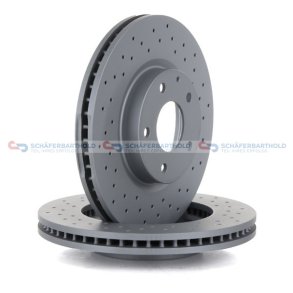 BremseskiveSport foraksel|Ø-297mm ZIMMERMANN