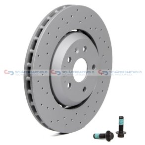 BremseskiveSport Formula Z for|Ø-355mm ZIMMERMANN