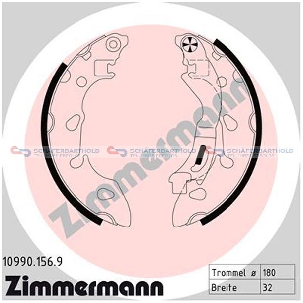 Bremsebakkest32mm| ZIMMERMANN