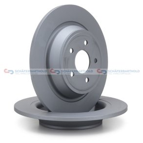 Bremseskive Bagaksel|Ø-316mm ZIMMERMANN