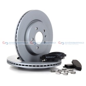 Bremsesæt skivebremser ZIMMERMANN