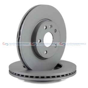 Bremseskive foraksel|Ø-276mm ZIMMERMANN