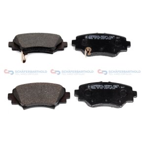 Bremseklodser 14mm|WVA:25878| ZIMMERMANN