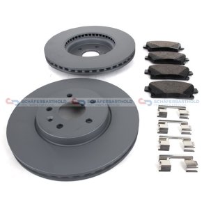 Bremsesæt skivebremser ZIMMERMANN