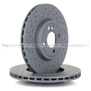 Bremseskive foraksel|Ø-294mm ZIMMERMANN