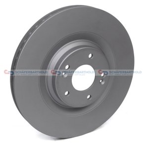 Bremseskive foraksel|Ø-345mm ZIMMERMANN