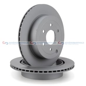 Bremseskive Bagaksel|Ø-308mm ZIMMERMANN