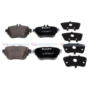 Bremseklodser Bagaksel|16mm|WVA:22437 ZIMMERMANN