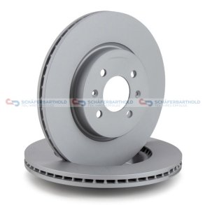 Bremseskive foraksel|Ø-280mm ZIMMERMANN