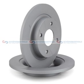 Bremseskive Bagaksel|Ø-253mm ZIMMERMANN