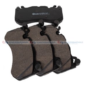 Bremseklodser foraksel|17mm|WVA:24681 BREMBO