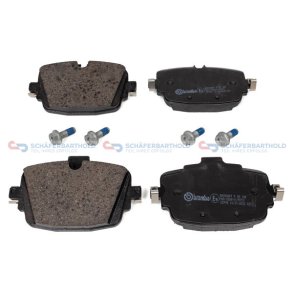 Bremseklodser Bagaksel|17mm|WVA:25998 BREMBO