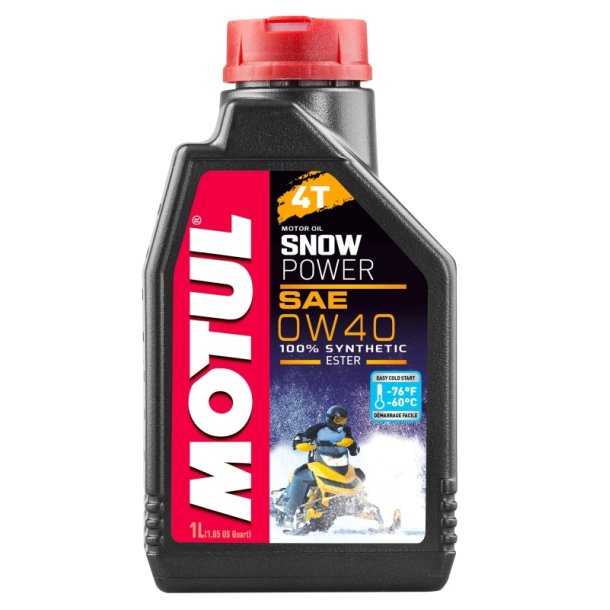 MOTUL 0W40 1L 4T SNOWPOWER