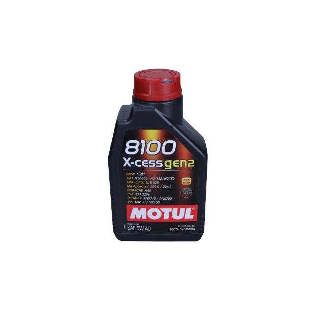 MOTUL 5W40 1L 8100 X-CESS GEN2 