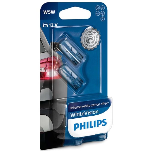 W5w whitevision 12v 5w w2.1x9.5d