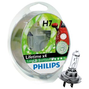 Philips H7 LongLife EcoVision - 2-pack