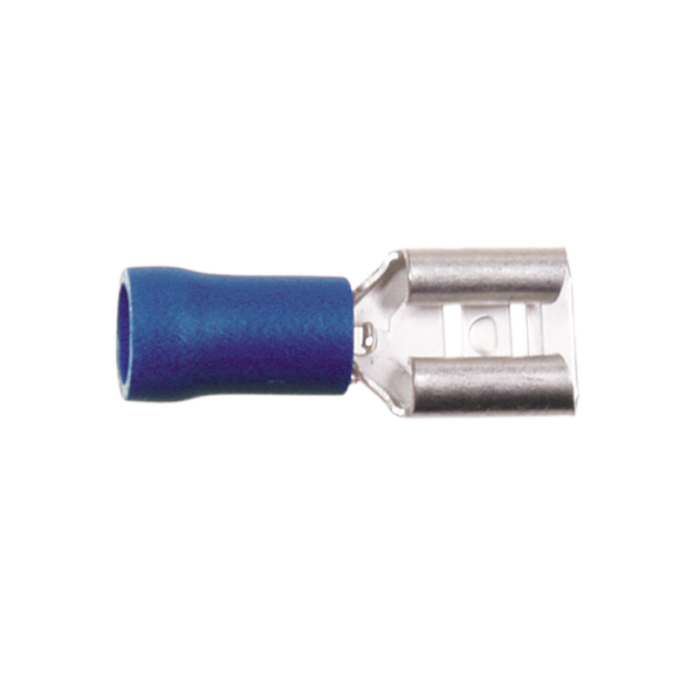 Kabelsko bl 6,3mm / 100 st
