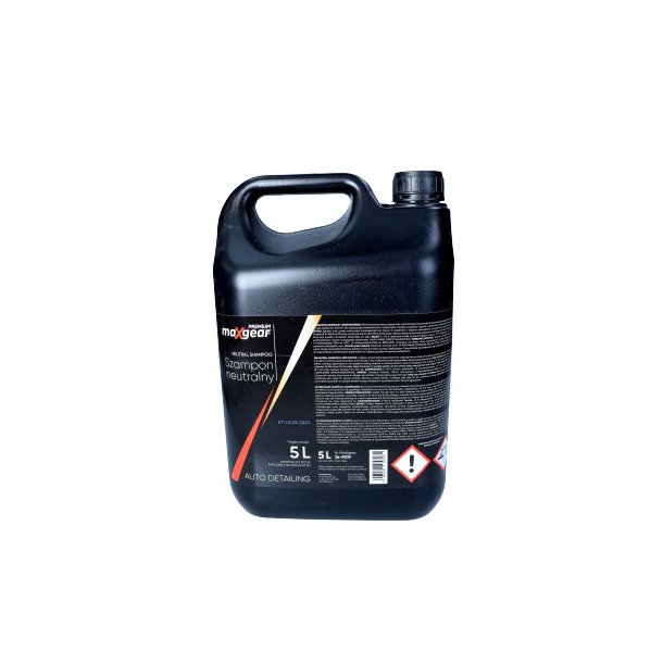 Kropsvaskeshampoo Med Neutral Ph 5L Detail Premium