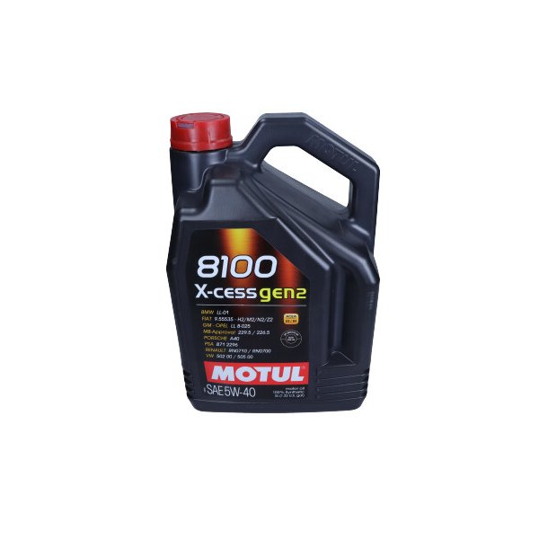 MOTUL 5W40 5L 8100 X-CESS GEN2 