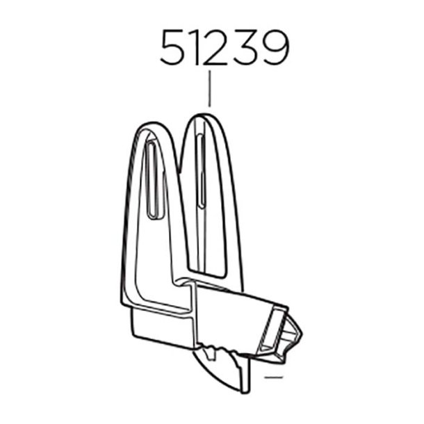 Thule styrskena f&ouml;r 921/923 - h&ouml;ger