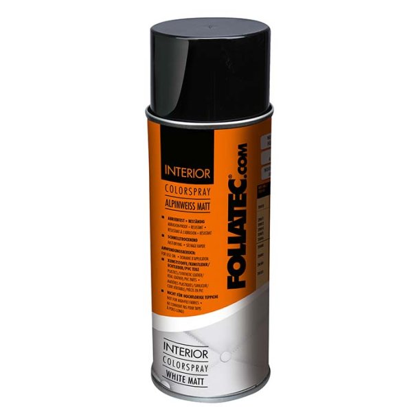 Foliatec Interi&ouml;r F&auml;rg spray vit matt 400 ml