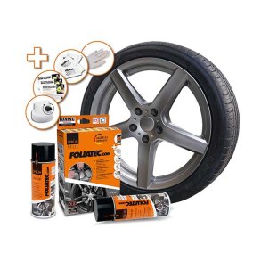 Foliatec Sprayfoliepistol grå 2x400ml