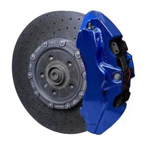 Bromsok lackprestanda blå metallic