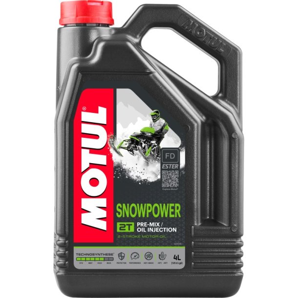 MOTUL SNOWPOWER 2T ESTER 4L 