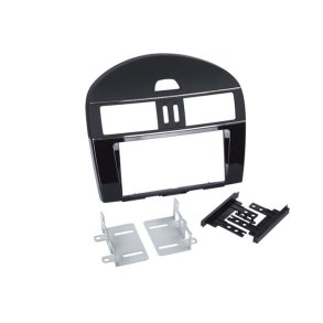 2-DIN ramme sort Nissan pulsar 10/2014->