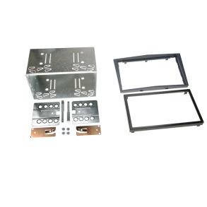 2-DIN kit Opel diverse mørkgrå