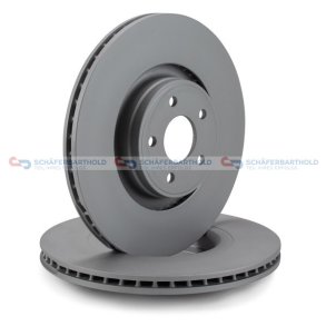 Bremseskive foraksel|Ø-335mm ZIMMERMANN