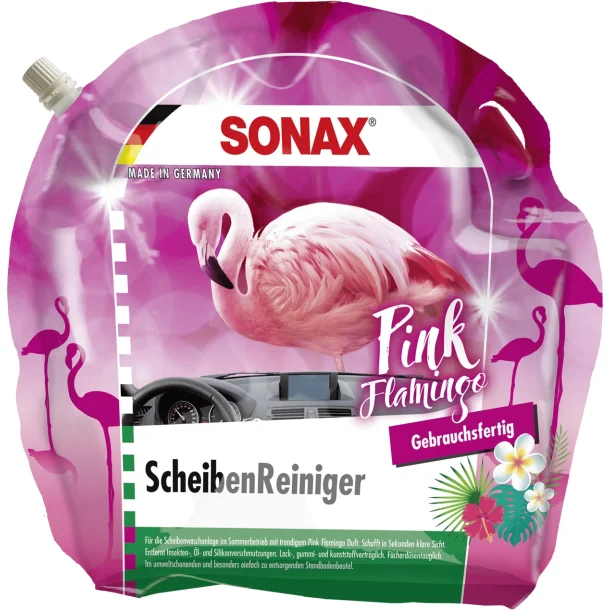 SONAX sommersprinklervske PINK FLAMINGO - 3L
