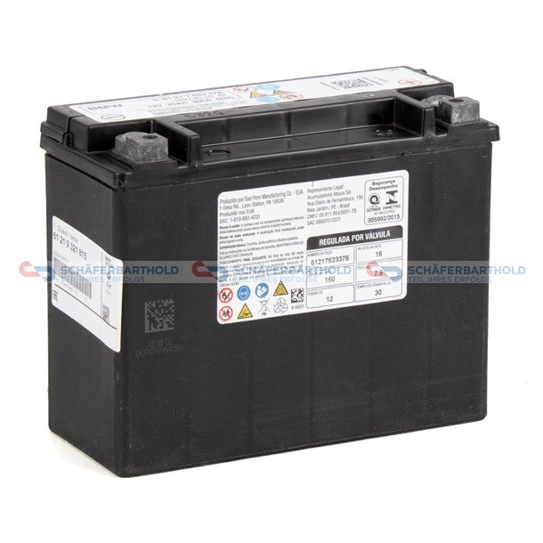 Starterbatteri AGM20Ah BMW OE