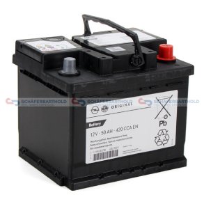 Starterbatteri 50Ah|420A OPEL OE