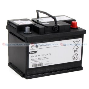 Starterbatteri 60Ah|510A OPEL OE