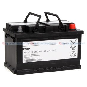 Starterbatteri 65Ah|640|580A OPEL OE