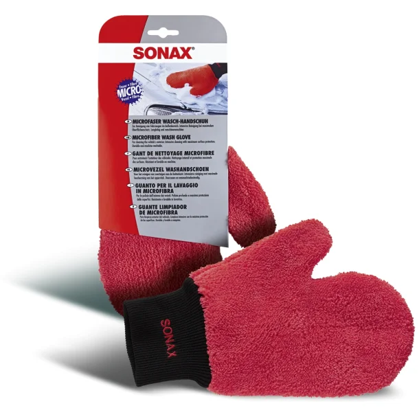SONAX mikrofiberhandske til vask 1 stk.