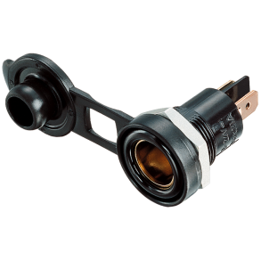 Hunstik med dæksel 12/24v 16amp