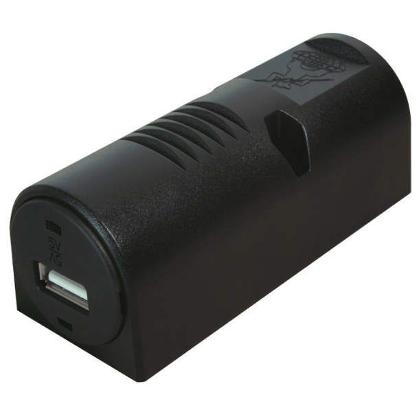 USB eluttag f&ouml;r skruvmontage 5v