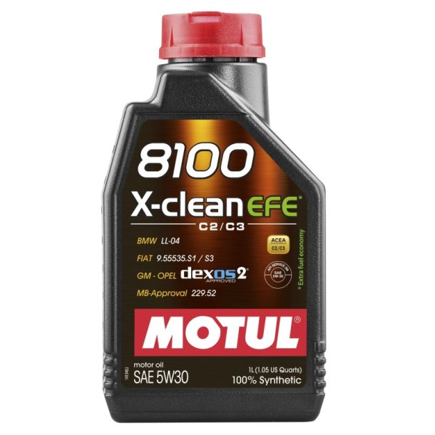 MOTUL 5W30 1L X-CLEAN 8100 EFE 