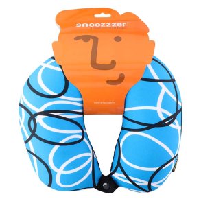 Nakkepude Snoozzzer Bl&aring;