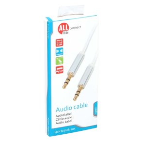 Connect 20 minijack 35mm lydkabel 12m nylon