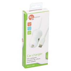 Connect 20 cigarettænder oplader MicroUSB 1