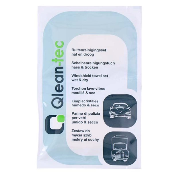Qleantec Reng&ouml;ringsservetter glasreng&ouml;ring 500 st.