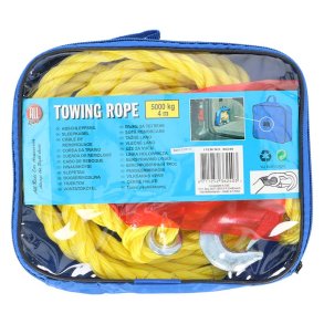 Allride Bogserlina 5000kg 4m med frvaringsvska