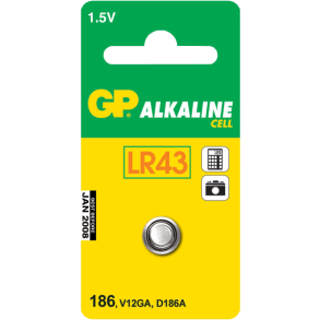 Gp lr43 batteri st.