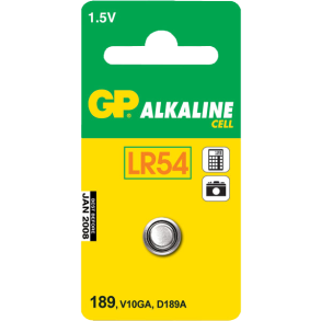 Gp lr54/lr1130 batteri st.
